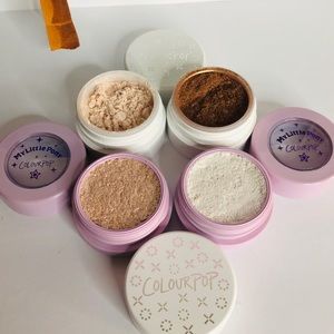 4pc Colourpop MLP & Superstar Loose Pigment